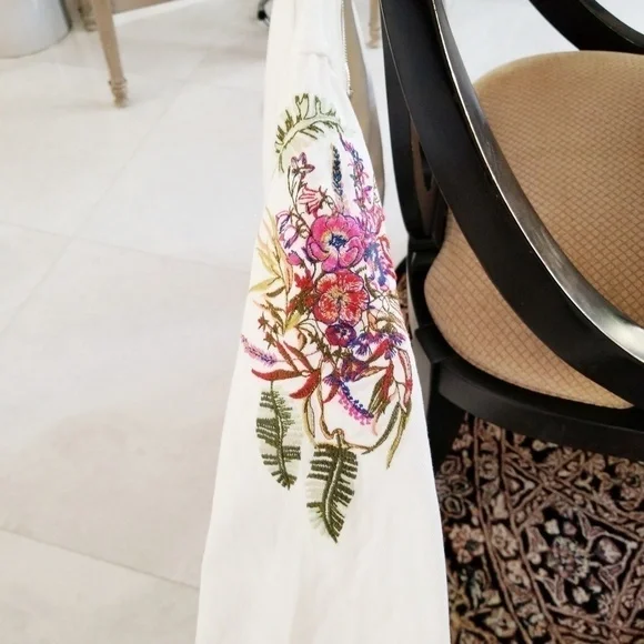 Rachel Roy Denim Bomber Jacket - Picture 3 of 6